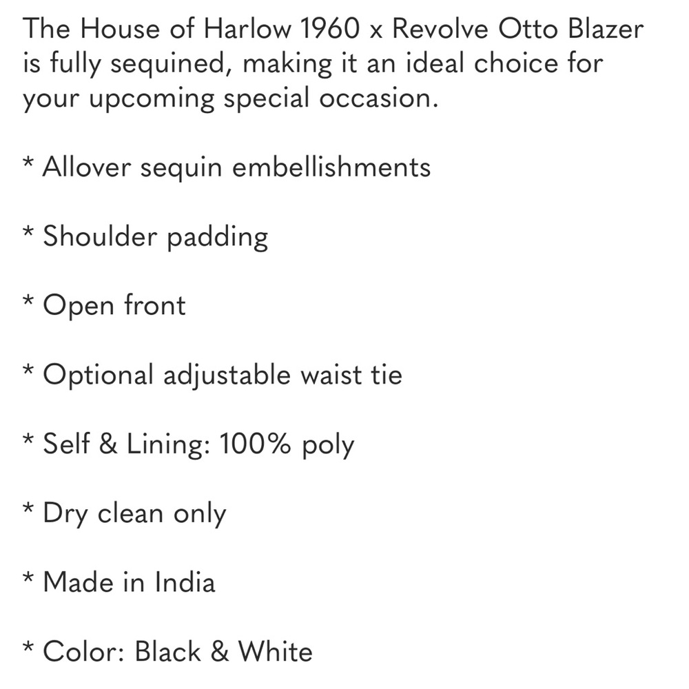 House of Harlow Jacket - Picture 3 of 7